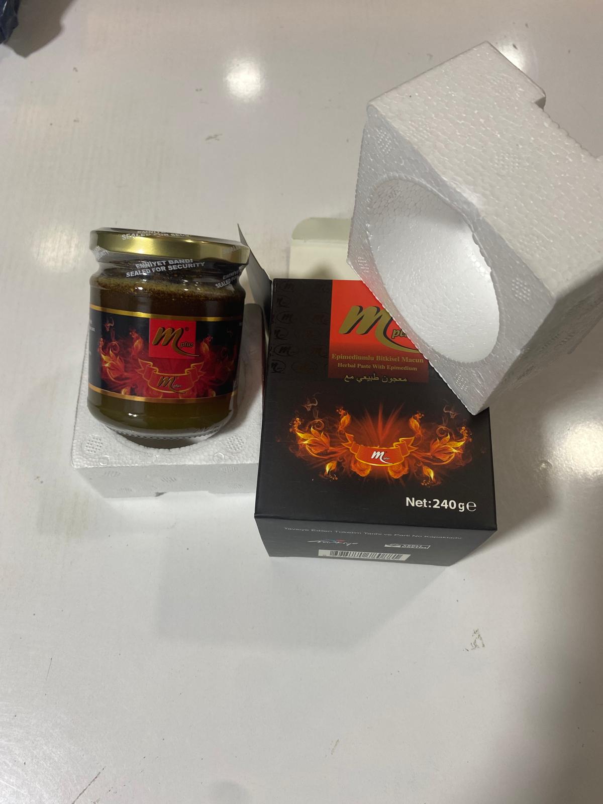 M-Plus Özel Karışımlı Macun 240 gr – Erkeklere Özel Enerji ve Performans