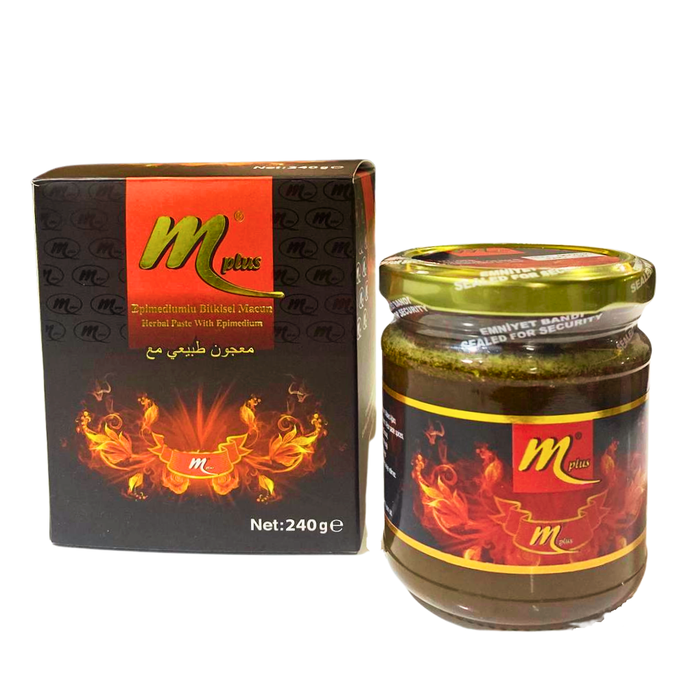 M-Plus Özel Karışımlı Macun 240 gr – Erkeklere Özel Enerji ve Performans