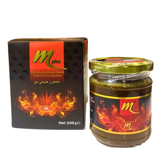 M-Plus Özel Karışımlı Macun 240 gr – Erkeklere Özel Enerji ve Performans